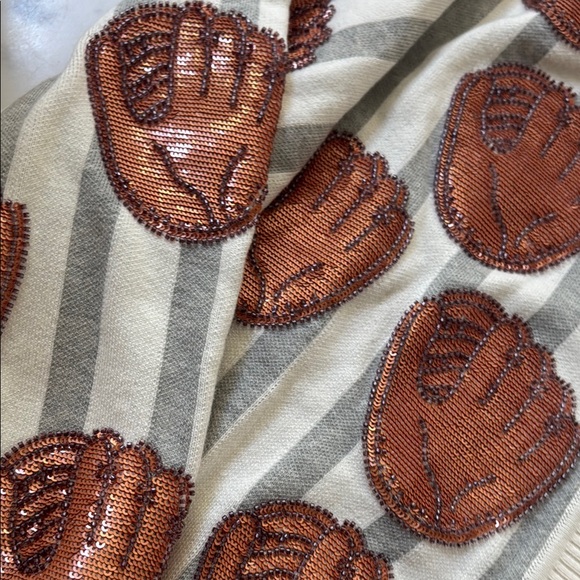 NWT Queen of Sparkles Baseball Cardigan - Picture 5 of 5